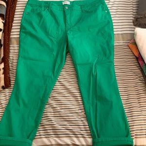 High Rise Skinny Crop Jeans